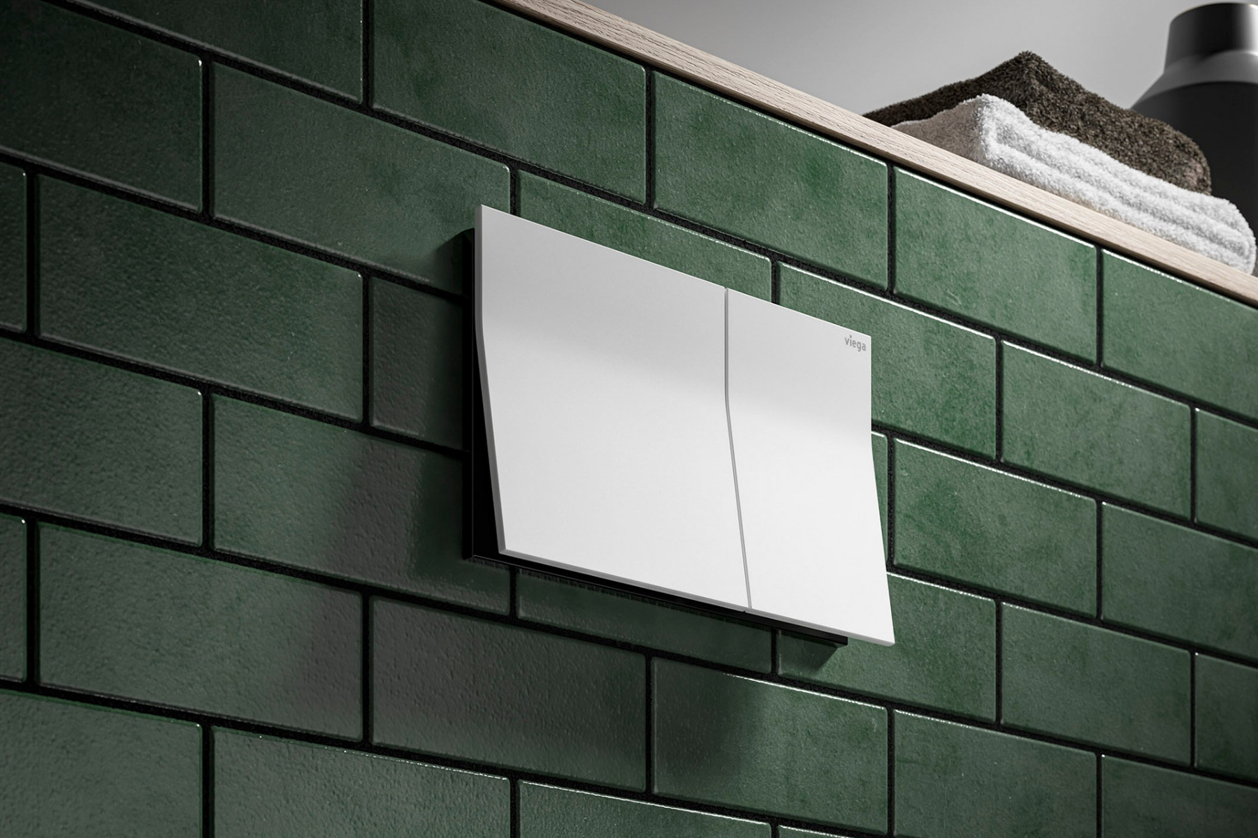 Viega erg&auml;nzt das Visign-Portfolio um die neue Farbvariante Mattwei&szlig;. &copy; Viega