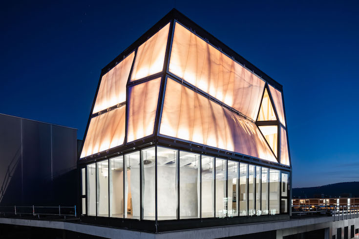 Completely digital: DFAB House on the NEST building of Empa and Eawag