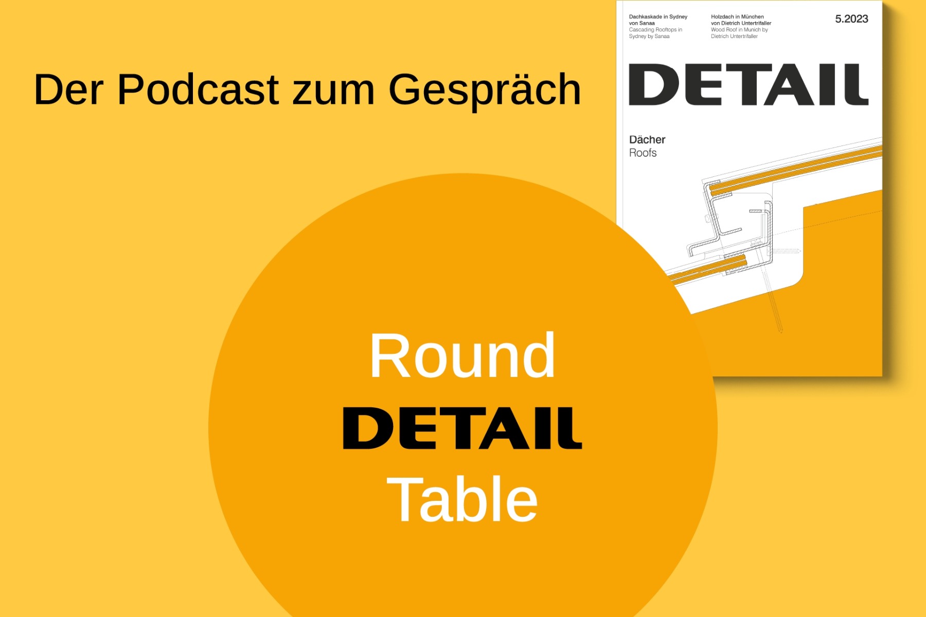 Unter und auf dem Dach