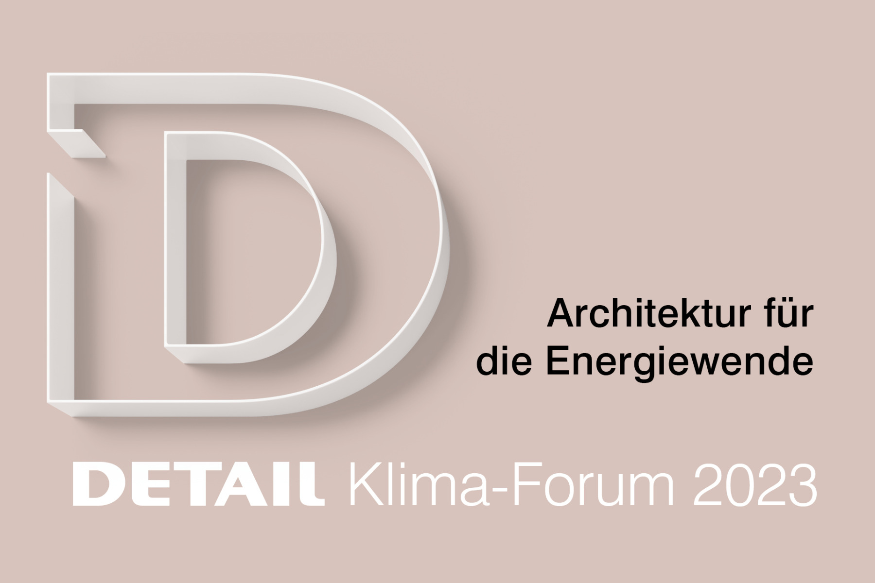 DETAIL Klima-Forum am 29. Juni 2023