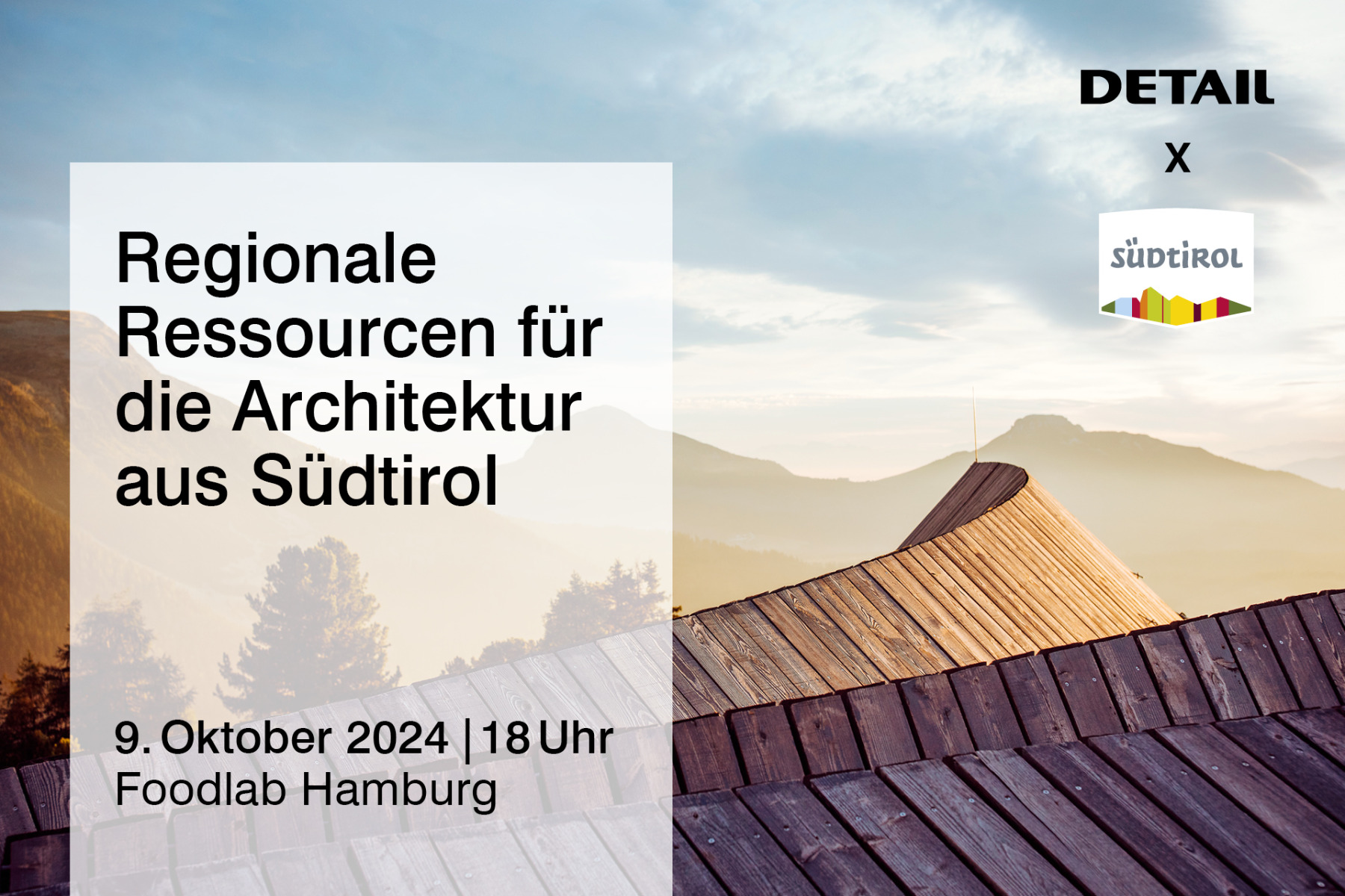 Regionale Ressourcen für die Architektur aus Südtirol