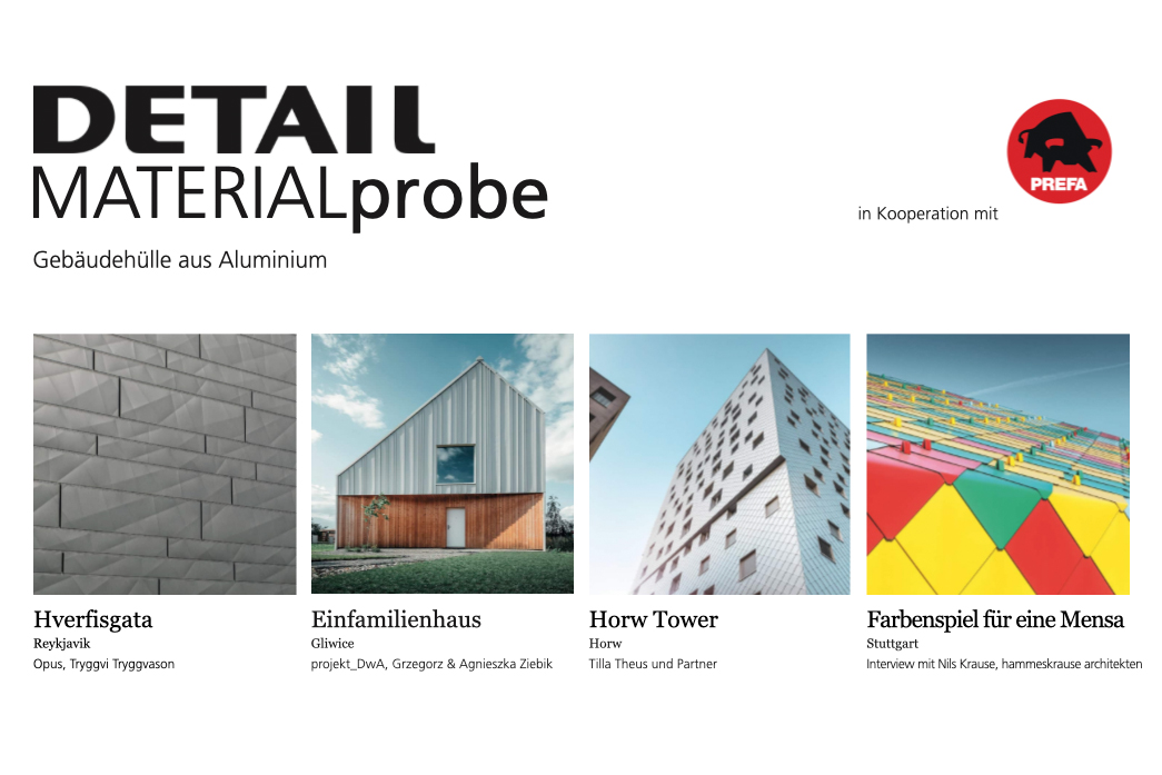 Produkt + Praxis Prefa - Detail 10.2020