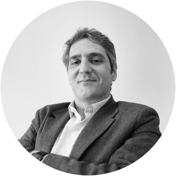 Schwarz-Wei&szlig; Portrait von Mourad El Garci 