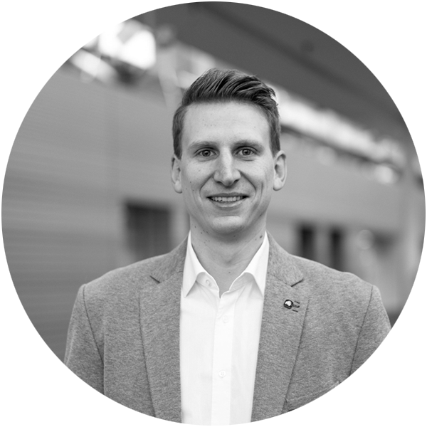 Schwarz-Wei&szlig; Portrait von Steffen Dix